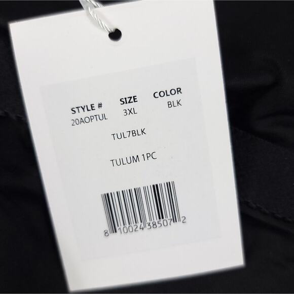 Andie The Tulum One Piece Swimsuit in Black - Picture 14 of 14